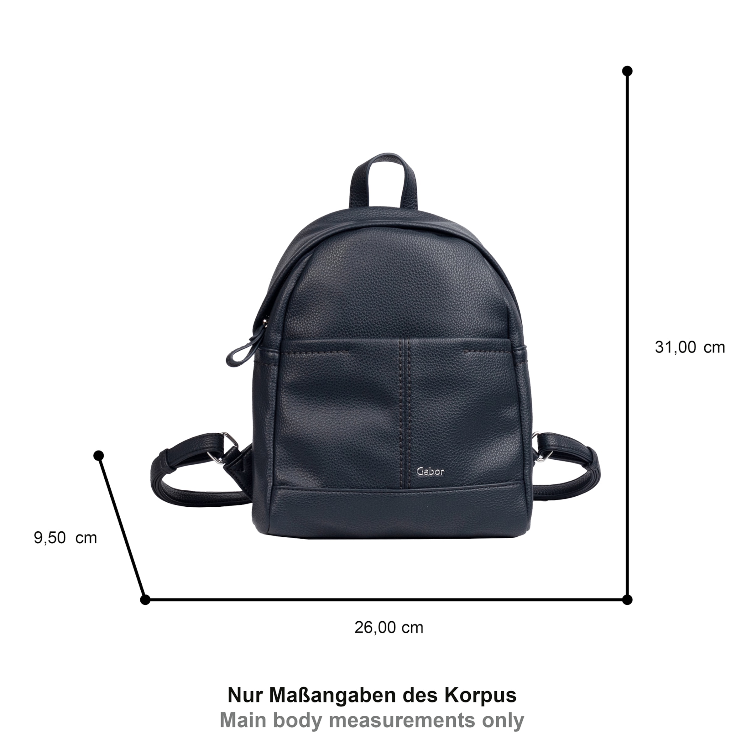 Sac à dos 'Lenea City' GABOR en bleu