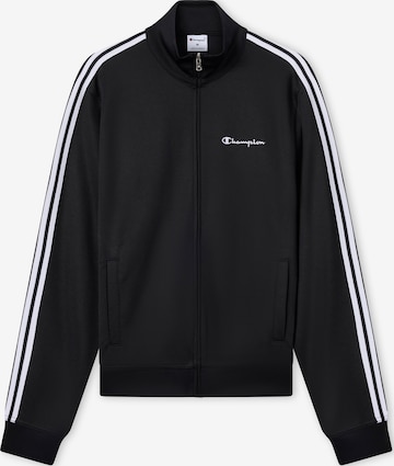 Giacca di felpa di Champion in nero: frontale