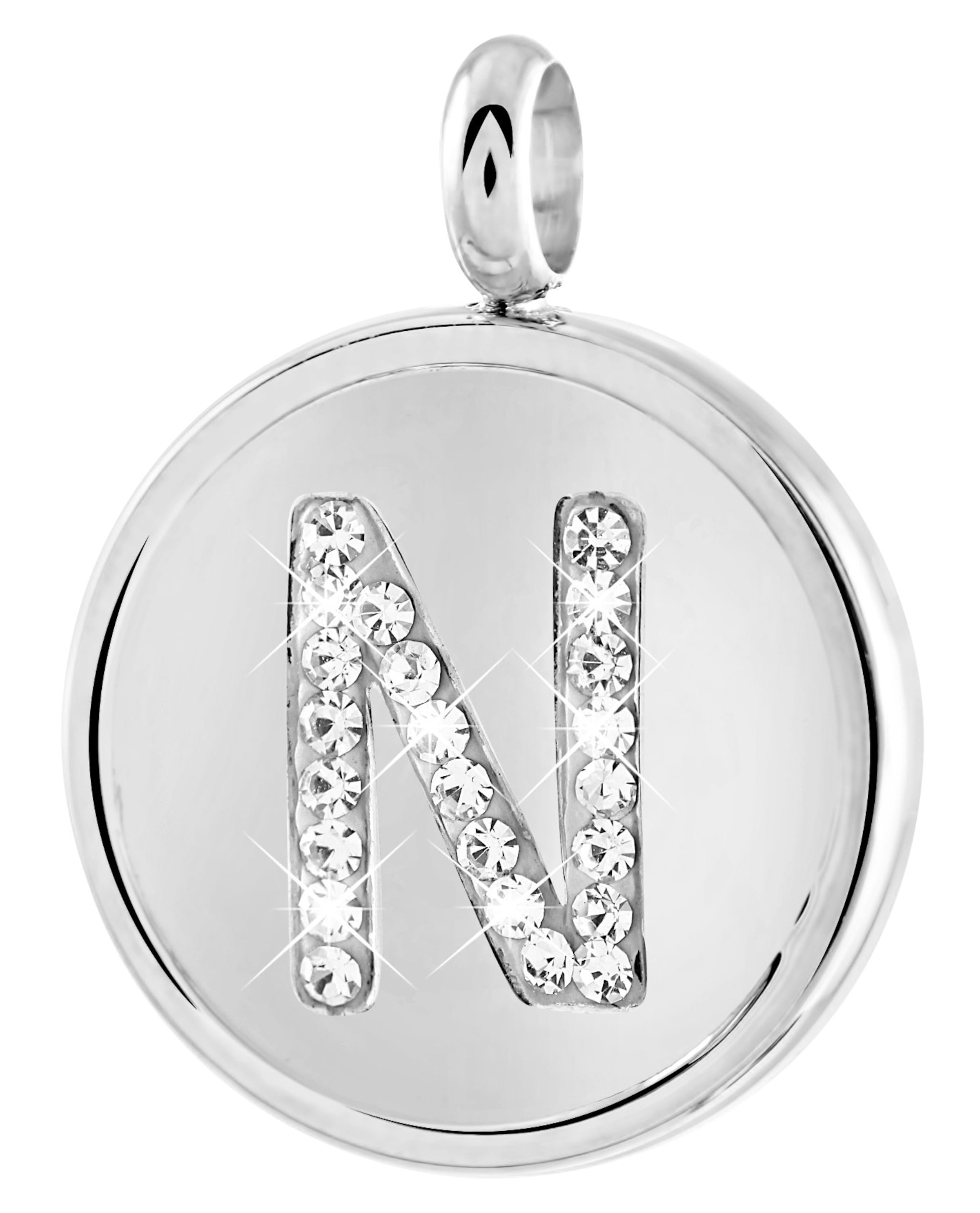 Lucardi Hangers in Zilver: voorkant