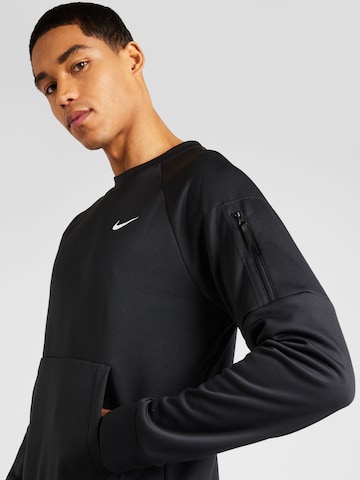 NIKE Athletic Sweatshirt in Black