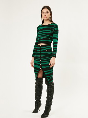 Influencer Skirt in Green