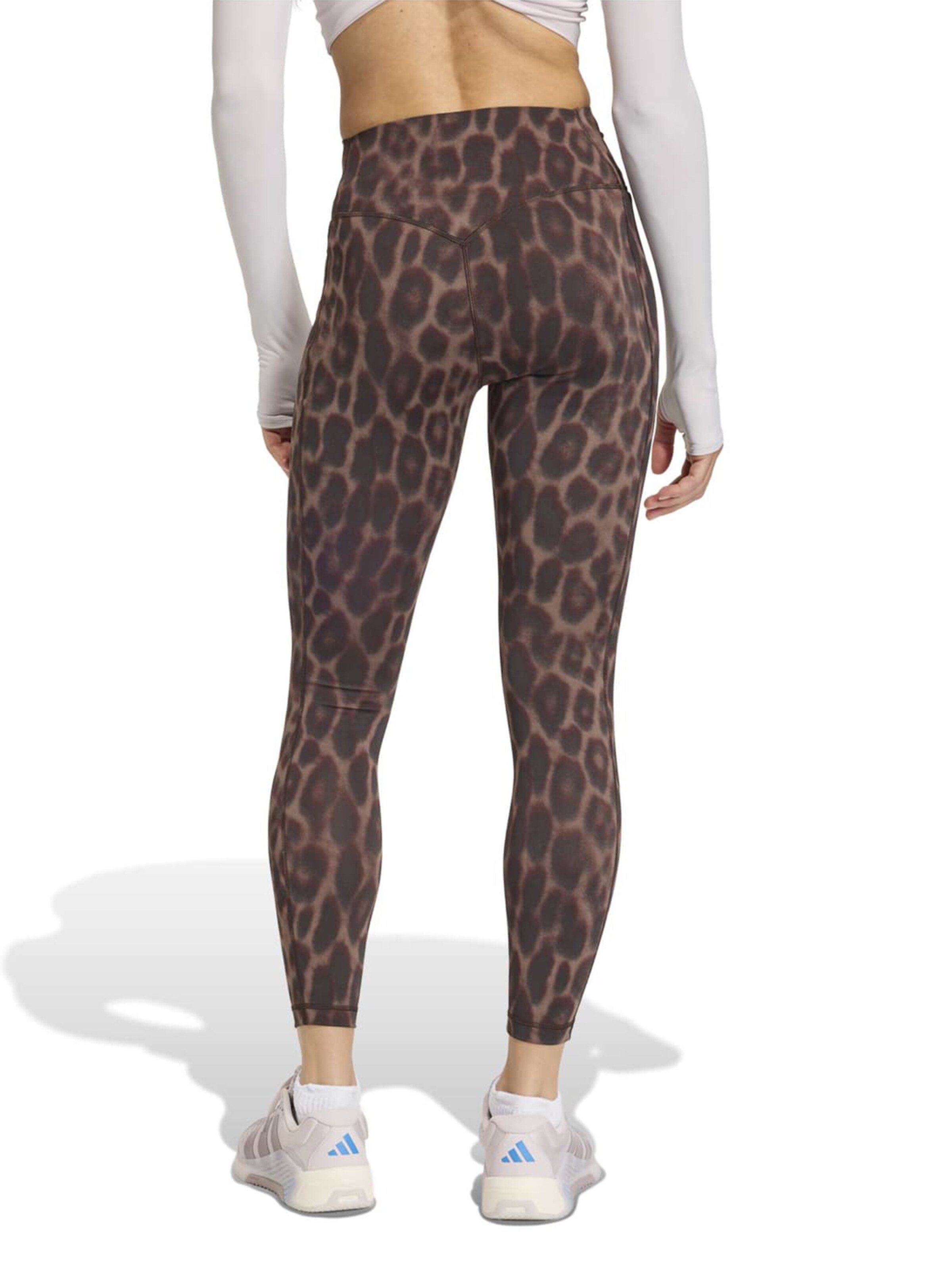 ADIDAS PERFORMANCE Skinny Workout Pants 'OPT' in Black