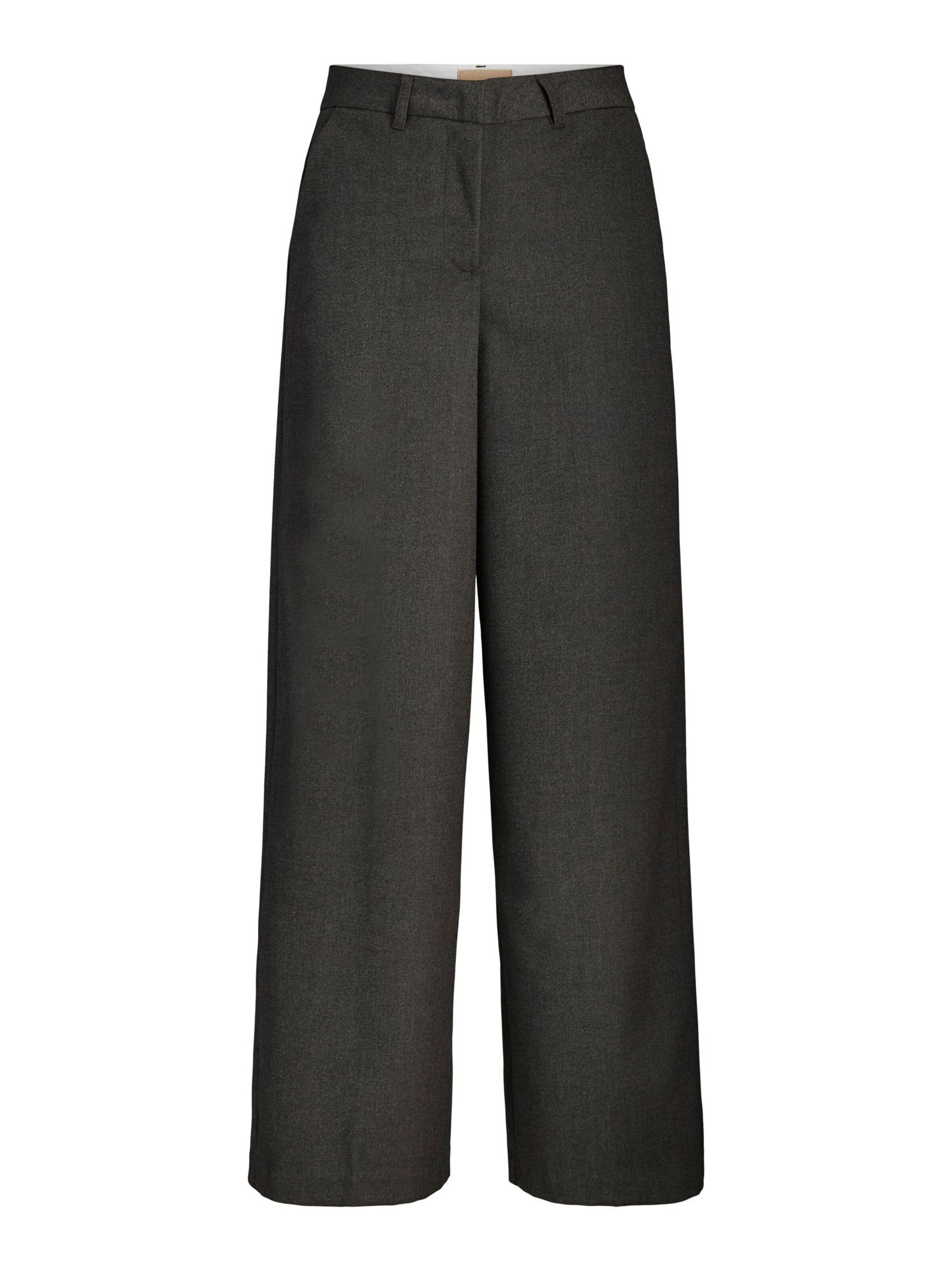 JJXX Pleat-Front Pants in 38 in Brown, Item view