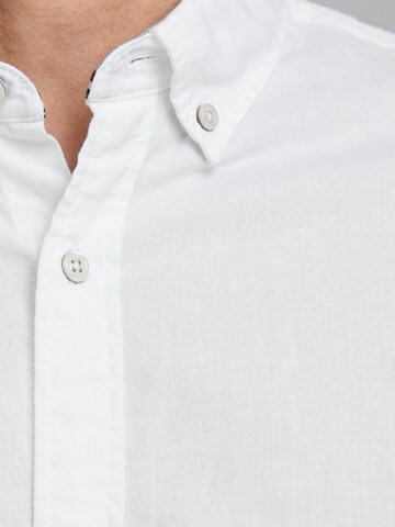 JACK & JONES - Ajuste estrecho Camisa en blanco