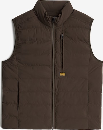 Gilet 'Foundation' G-STAR en vert : devant
