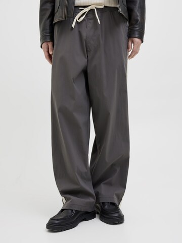 JACK & JONES Loosefit Broek in Grijs: voorkant