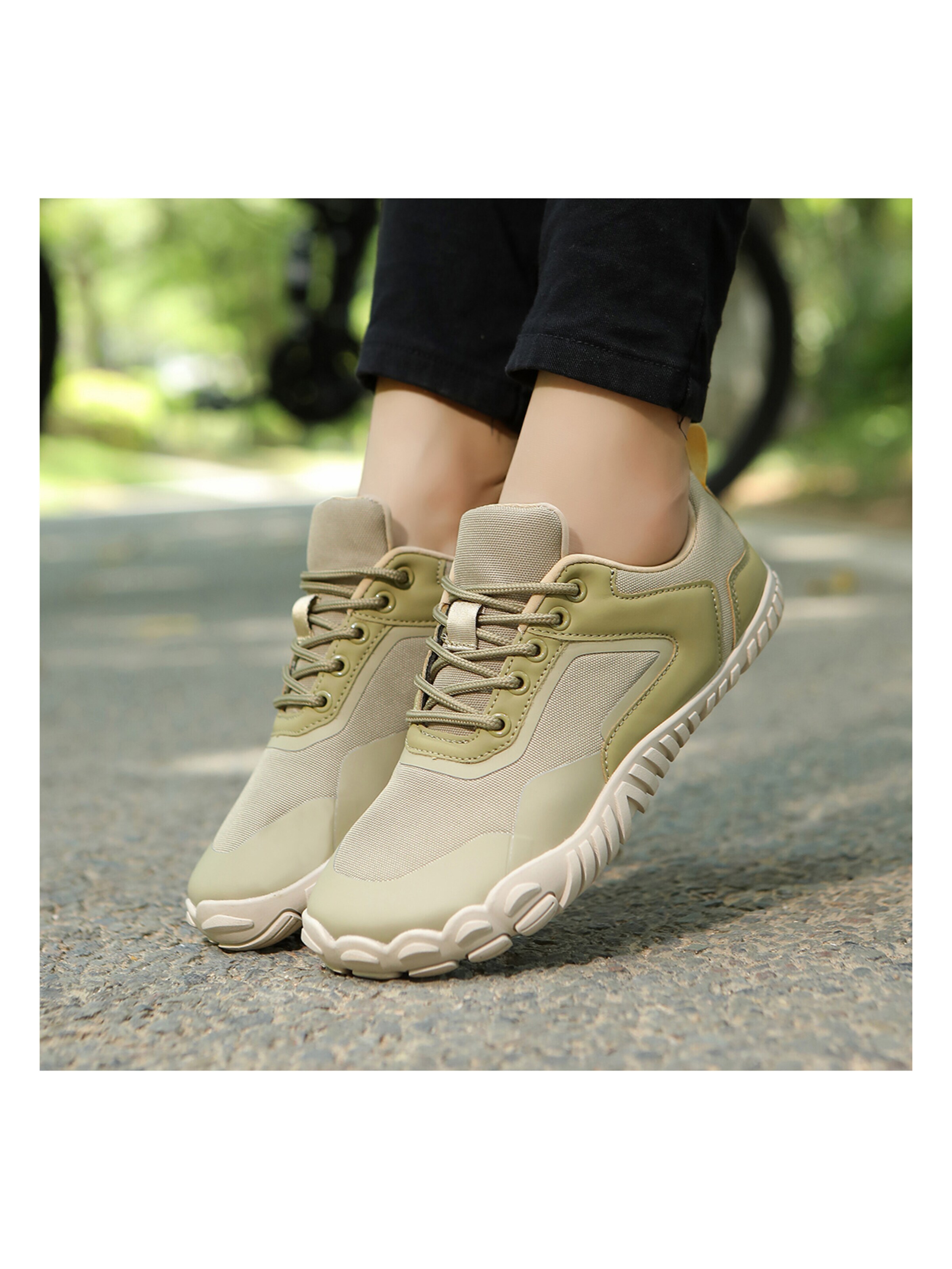 DOTALES Sneakers 'DOTALES - RidgeStep Barfußschuhe' in Green