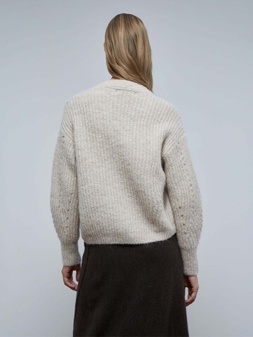 Scalpers Strickjacke in Beige