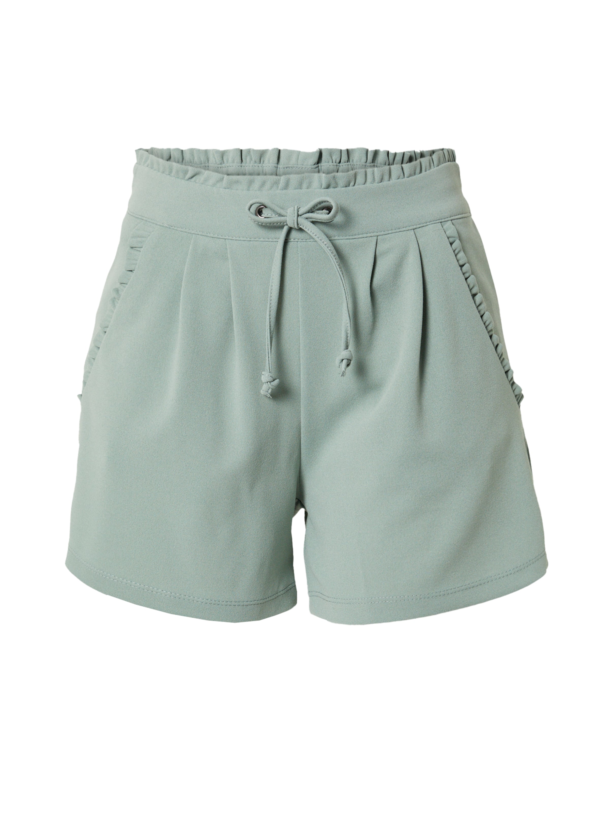 JDY Shorts 'NEW CATIA' in Grün: Vorderseite