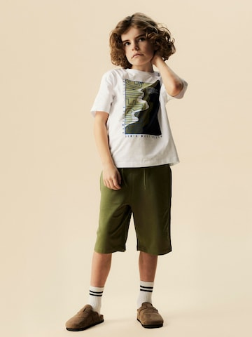 NAME IT Loosefit Broek 'NKMHansa' in Groen