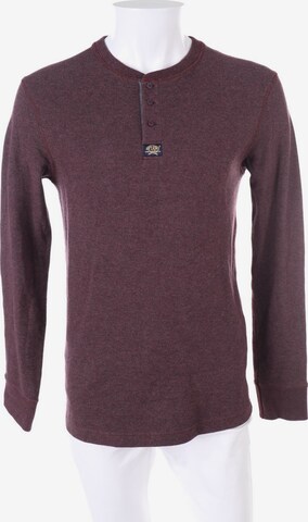 Superdry Sweater & Cardigan in L in Purple: front