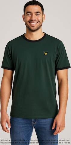 Lyle & Scott T-Shirt XL in Grün: Vorderseite