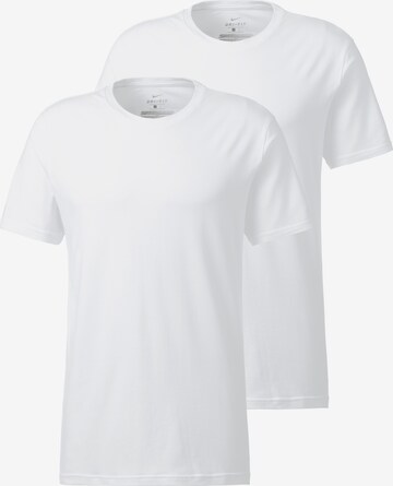 NIKE Athletic Underwear in White: front