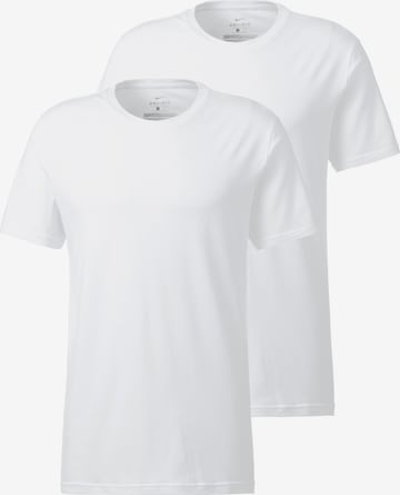 Coupe regular T-Shirt fonctionnel NIKE en blanc : devant