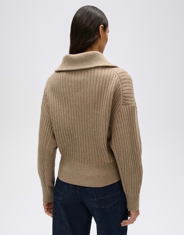 OPUS Knit cardigan 'Dodesa' in Brown