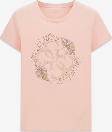 GUESS T-Shirt in Pink: Vorderseite