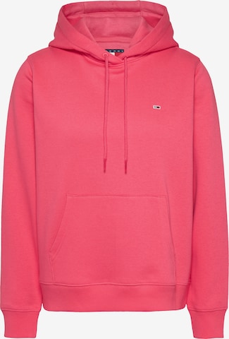 Felpa 'REG' di Tommy Jeans in rosso: frontale