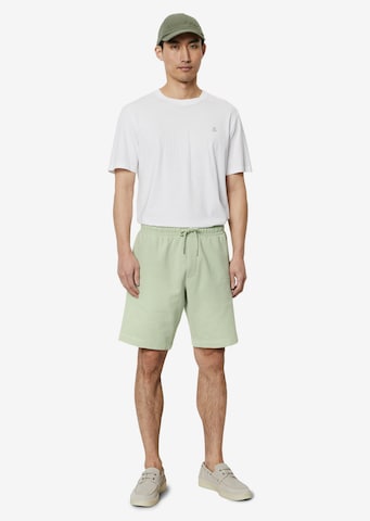 Marc O'Polo Regular Shorts in Grün