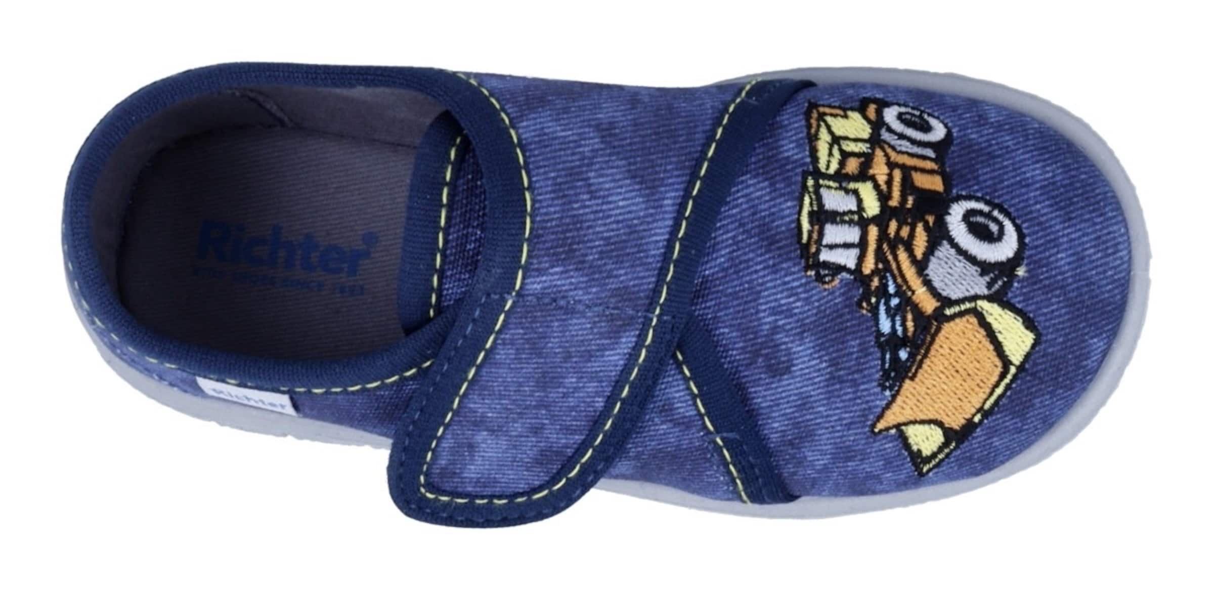 Richter Schuhe Slippers in Blue