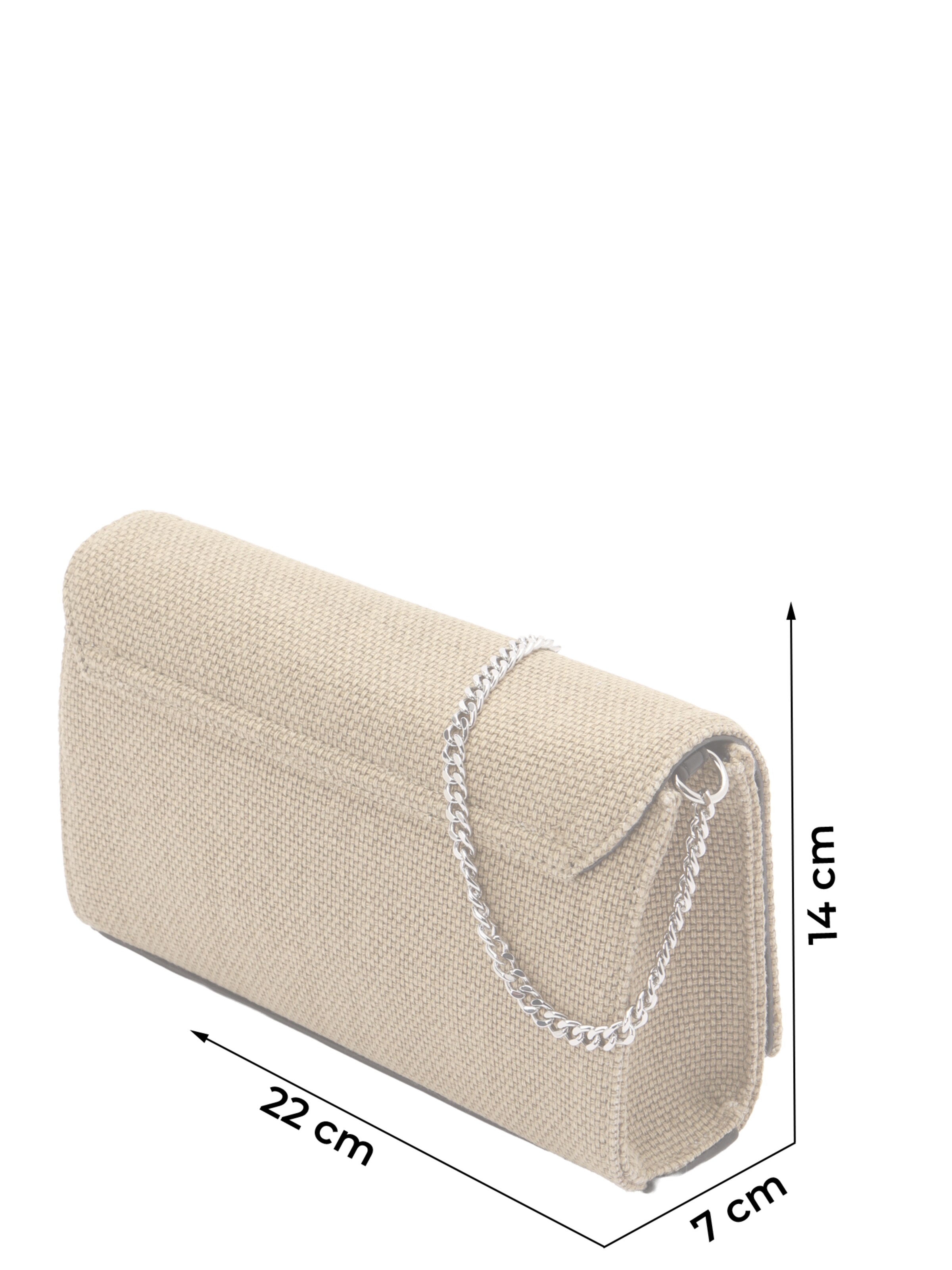 Borsa a tracolla di Love Moschino in beige