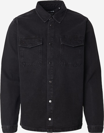 ANTONY MORATOComfort Fit Košulja - crna boja: prednji dio