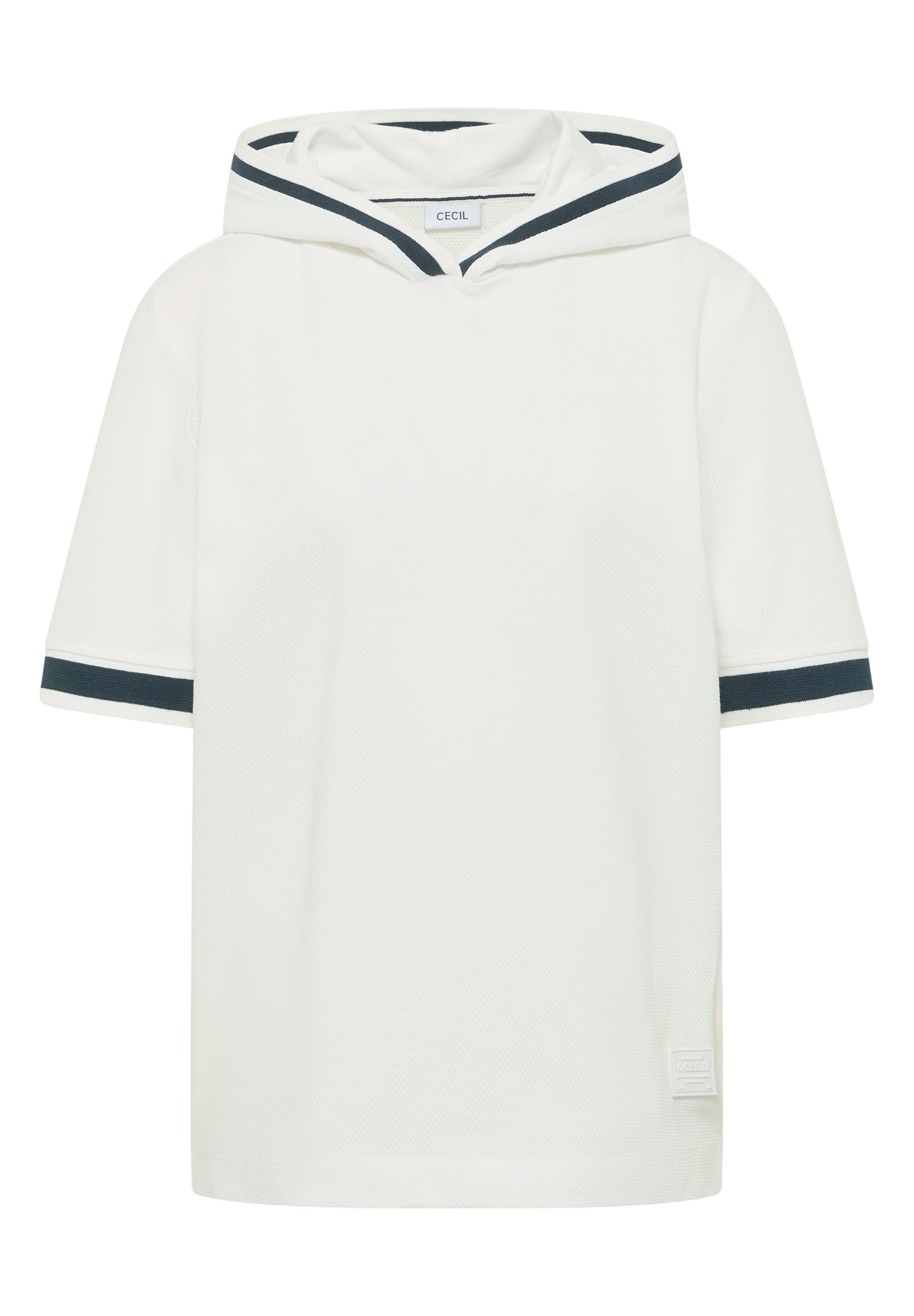 CECIL Sweatshirt in Weiß: Vorderseite