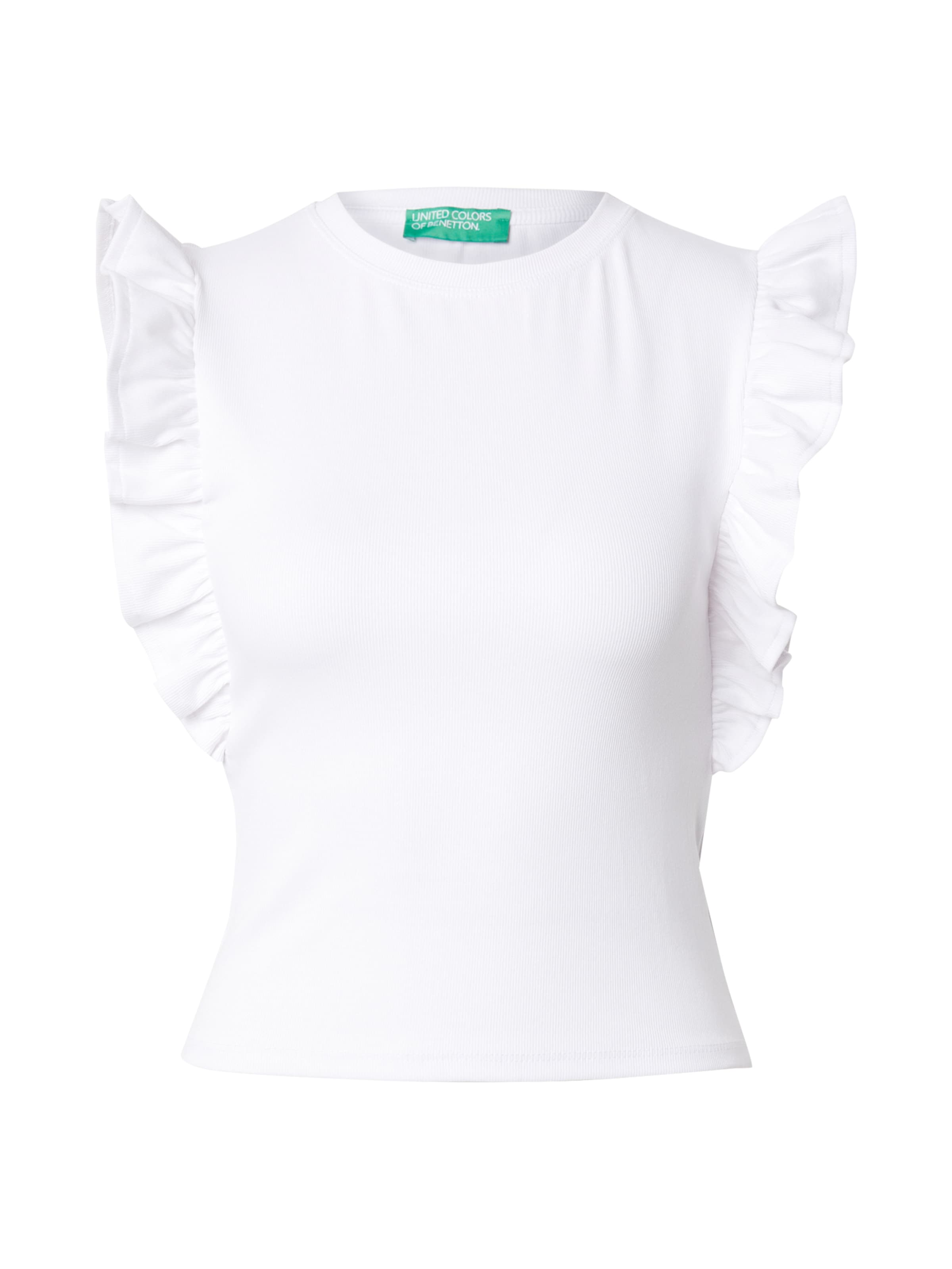 UNITED COLORS OF BENETTON - Top em branco: frente