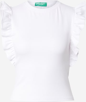 UNITED COLORS OF BENETTON Toppi värissä valkoinen: etupuoli