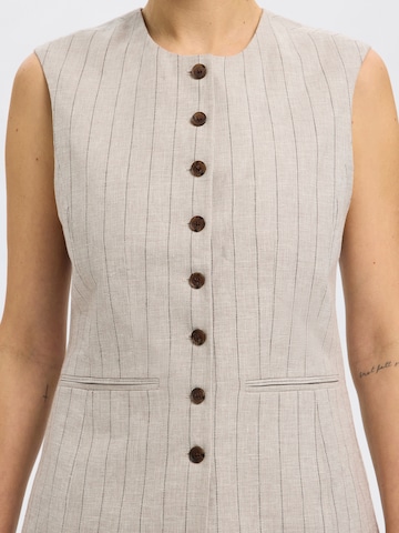SELECTED FEMME Gilet in Beige