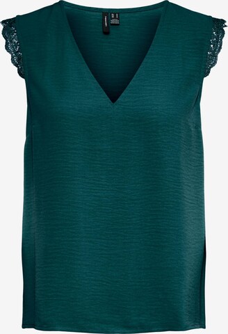 Vero Moda Petite Bluzka 'NANNA' w kolorze zielony: przód