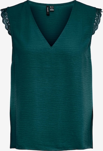 Vero Moda Petite Bluse 'NANNA' i grøn: forside