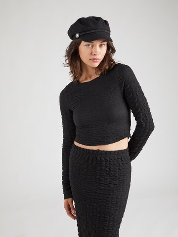 T-shirt 'NMZAHARA' Noisy may en noir : devant