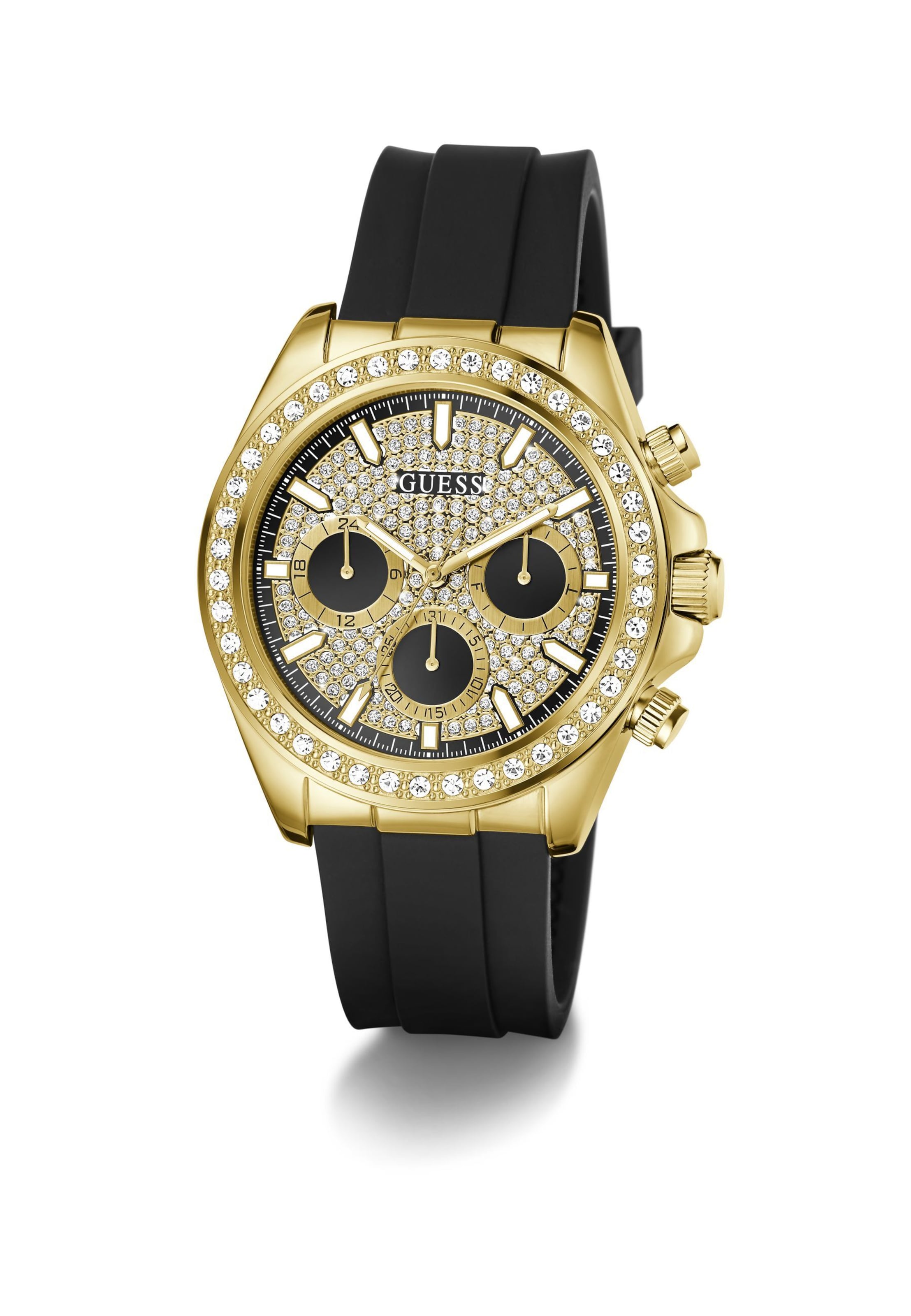 Orologio analogico ' VICTOR ' di GUESS in oro: frontale