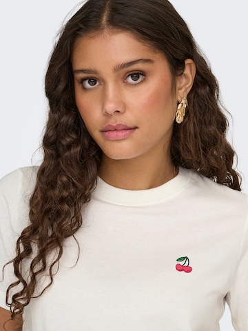 T-shirt 'JDYPISA' JDY en blanc