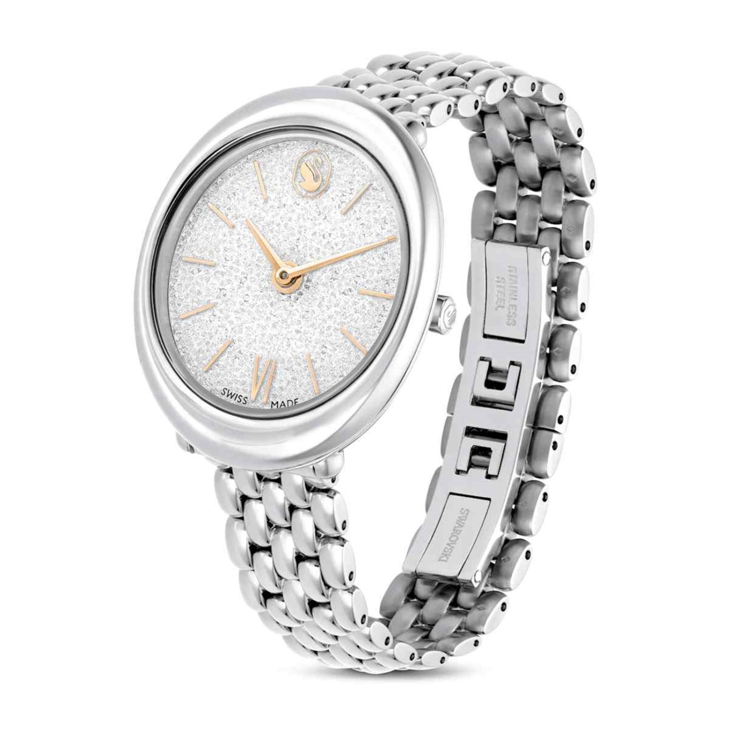 Swarovski Analog Watch in Silver