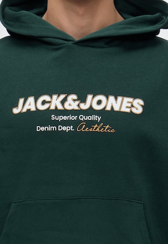JACK & JONES Sweatshirt 'JJABBO' in Green