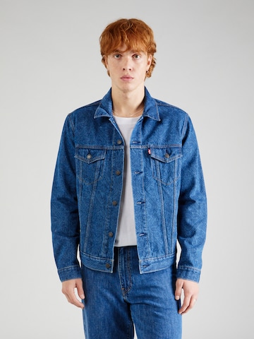 LEVI'S ® Prehodna jakna 'The Trucker Jacket' | modra barva: sprednja stran