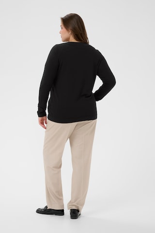 KAFFE CURVE Pullover 'KClizzy' in Schwarz