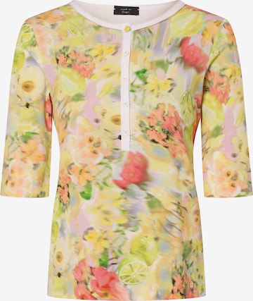 Marc Cain Shirt in Yellow: front