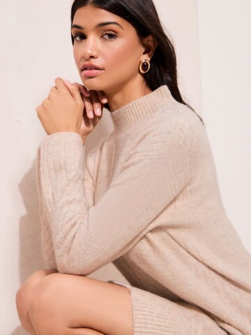 Friends Like These Knit dress in Beige