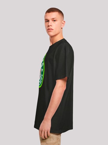 T-Shirt 'Stranger Things Hawkins Tiger Circle Netflix TV Series' F4NT4STIC en noir