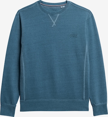 Superdry Sweatshirt 'Essential' in Blau: Vorderseite