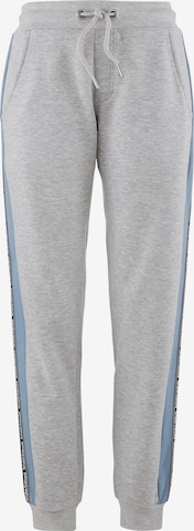 BRUNO BANANI Tapered Pants ' Burgess ' in Grey: front