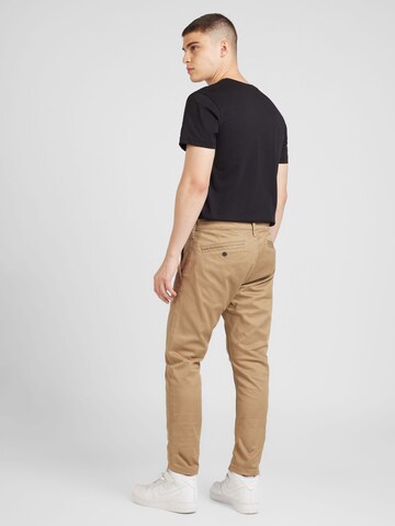 G-STAR Skinny Chino kalhoty – hnědá