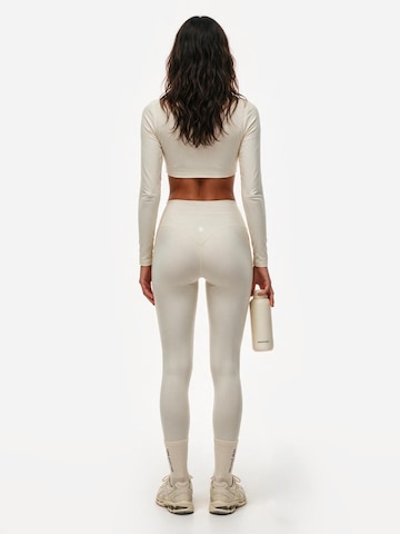 GOD SAVE QUEENS Slimfit Leggings 'Second Skin Studio High-Waisted Legging' in Beige