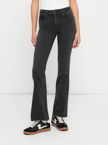 WRANGLER Boot cut Jeans in Black: front