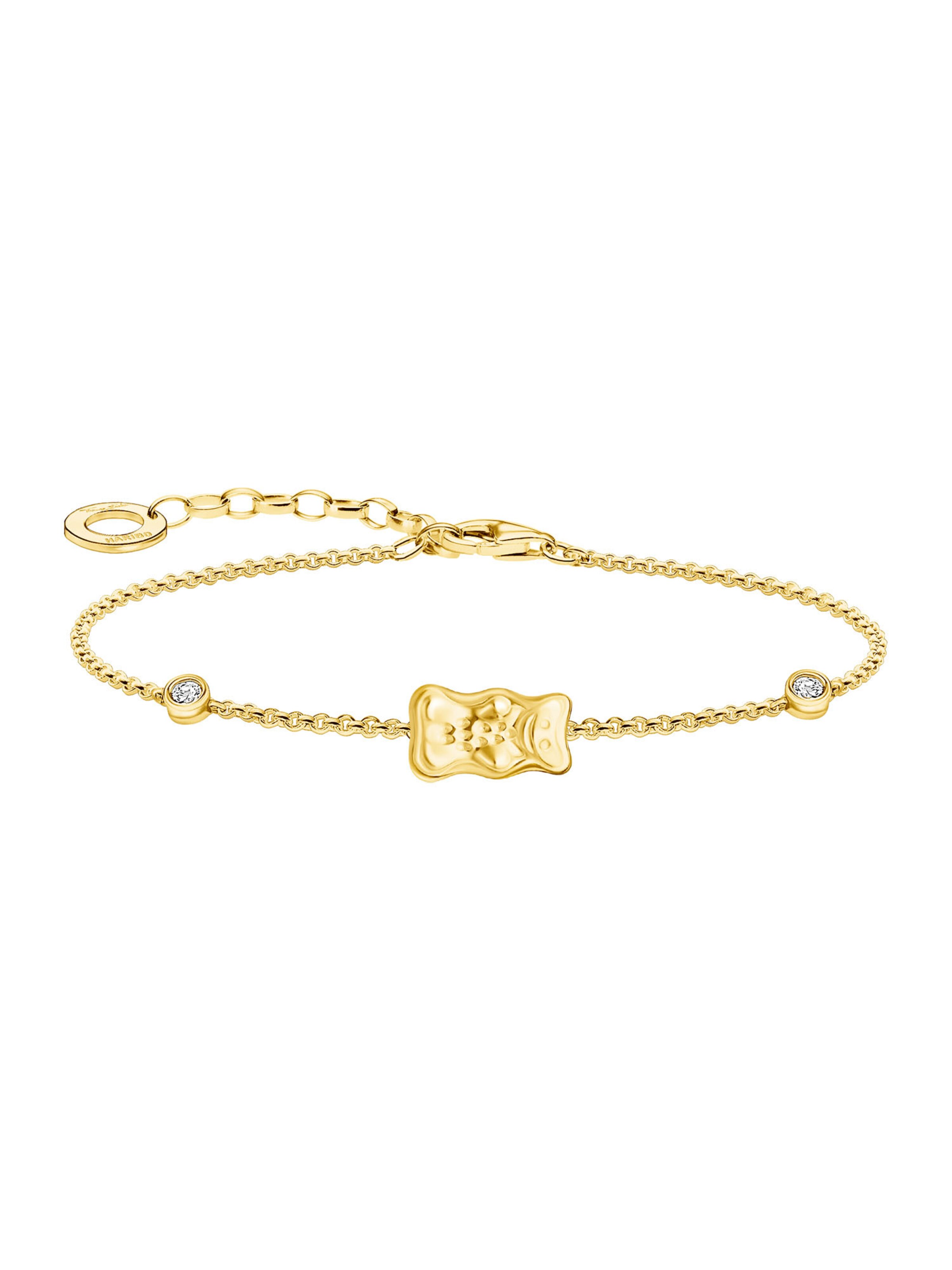 Thomas Sabo Bracelet 'Haribo' in Gold: front