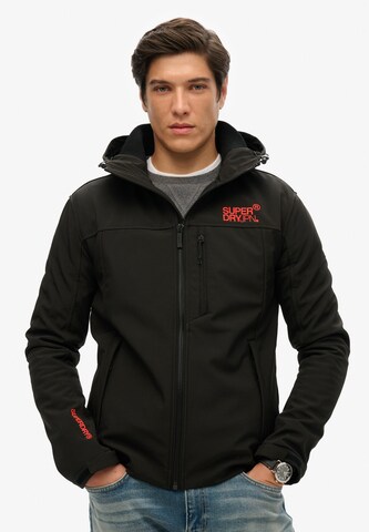 Veste mi-saison Superdry en noir : devant
