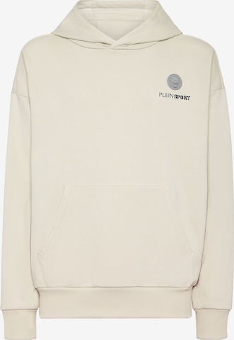 Plein Sport - Sweatshirt 'Scratch' em bege: frente