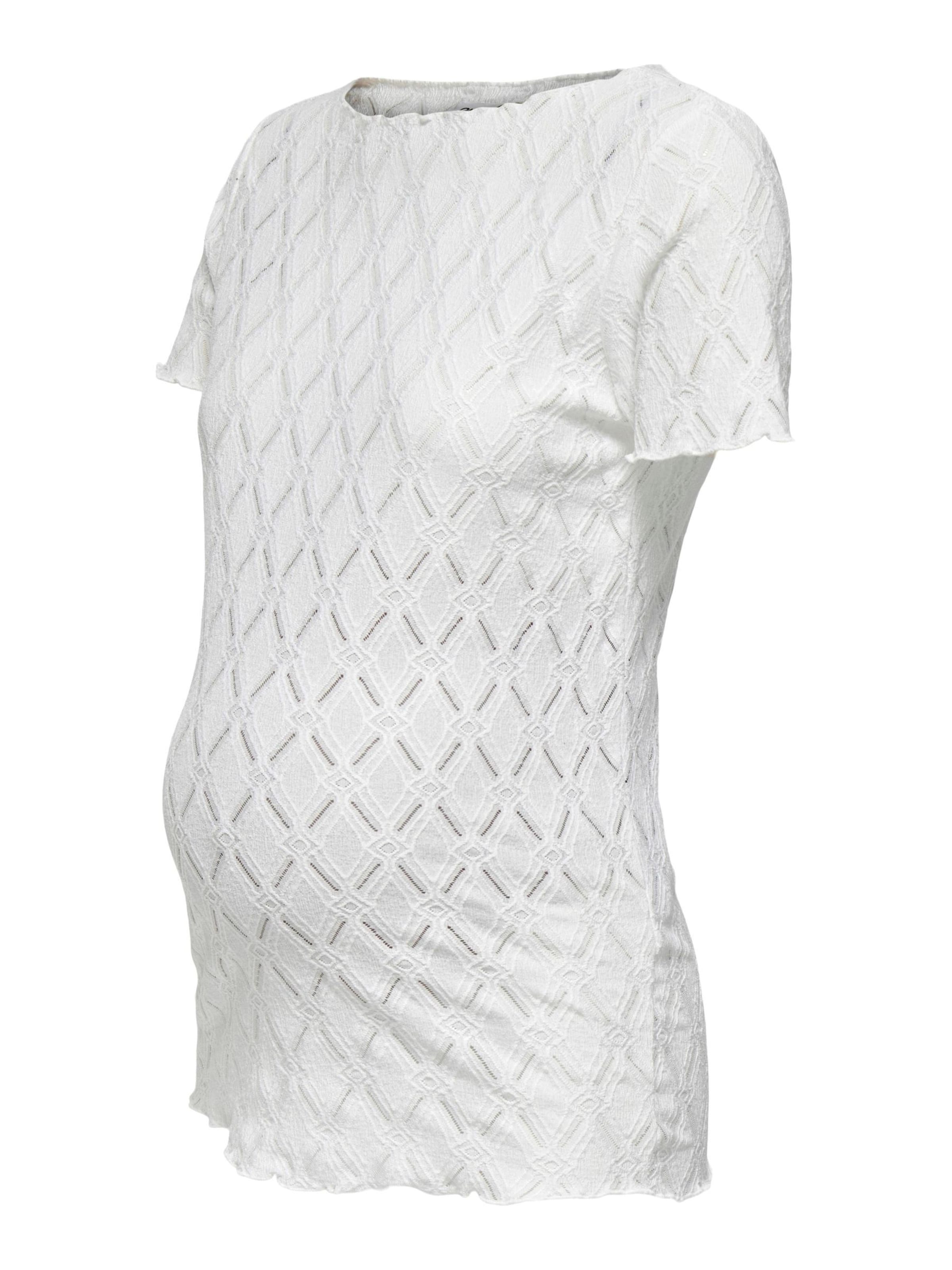 Only Maternity Shirt 'OLMJunila' in White